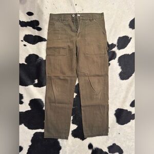 Alex Mill Painter Pant in Olive Brown